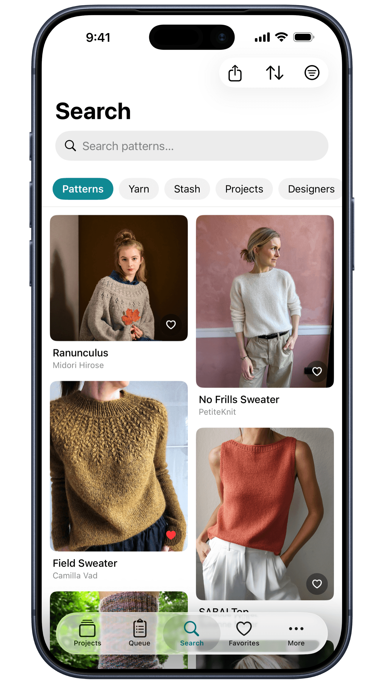 Unraveled — searching Ravelry's pattern library